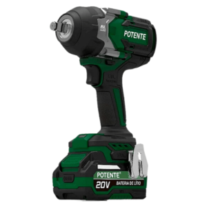 CHAVE DE IMPACTO 1/2" A BATERIA 1100 NM 20V/4AH LI-ON- 2 BATERIAS MOTOR SEM ESCOVA POTENTE BRASIL