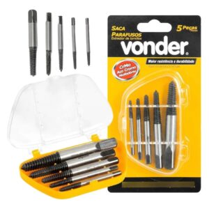 SACA PARAFUSO JOGO C/5PCS VONDER
