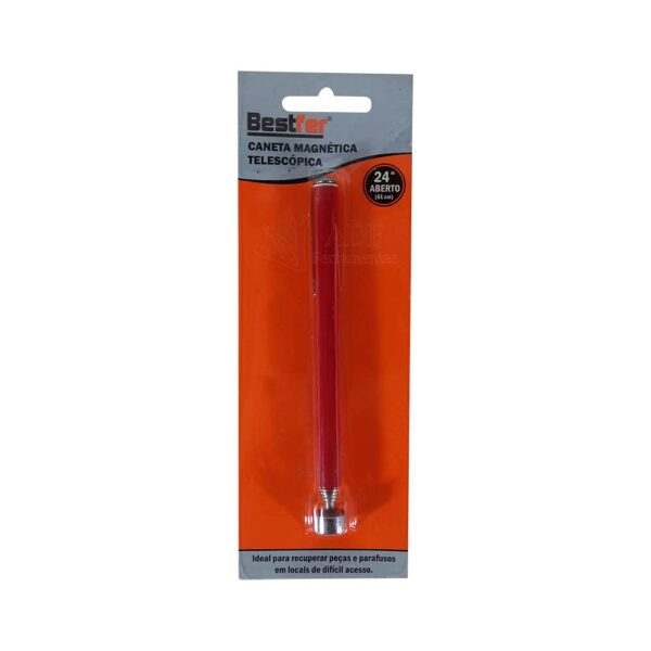 Caneta Magnética Telescópica 61 cm 24" Alumínio Bestfer