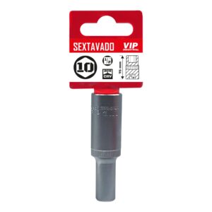 SOQUETE SEXTAVADO MANUAL LONGO 1/2 X 10 X 75 - VIP INDUSTRIAL