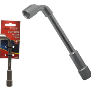 CHAVE BIELA CURTA VAZADA 13MM CORNETA