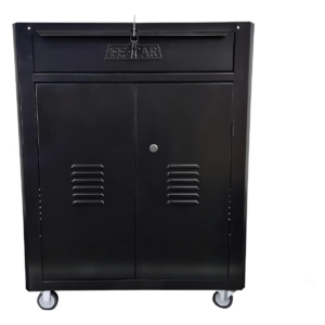 Carrinho Para Ferramentas  Com 1 Gaveta Fechado C-07 PRETO TOTAL FERCAR