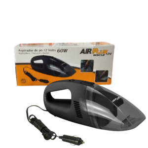 ASPIRADOR PO AIR PLUS 12V/60W, PORTATIL, C/ MOTOR ELET. CC C/ ESCOVA. C/ BICO EXTENSOR E FIO 2,7 METROS TEKNA