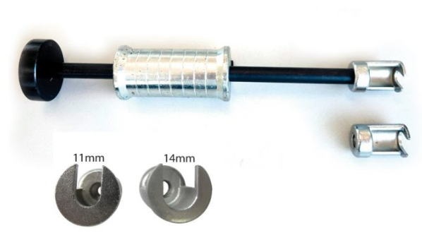 FERRAMENTA PARA SACAR BICO INJETOR GASOLINA (ADP 11 E 14MM ) AUDI / JETTA / GOLF CR 334