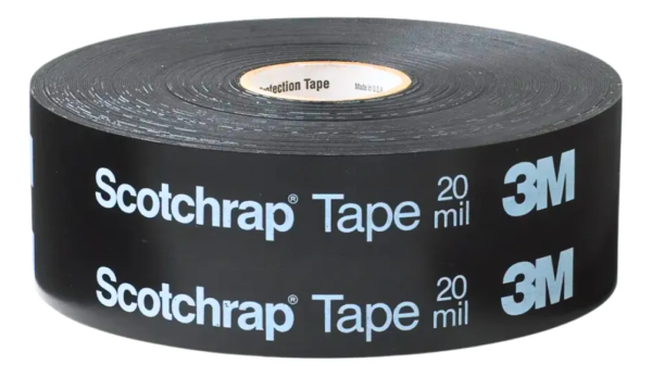 Fita Isolante Anticorrosiva Scotchrap (50mm X 30mm) preta HT002007637 3M