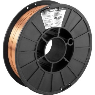 Arame Solda MIG 0,8 mm Carretel com 5 kg Uso Com Gás  VONDER