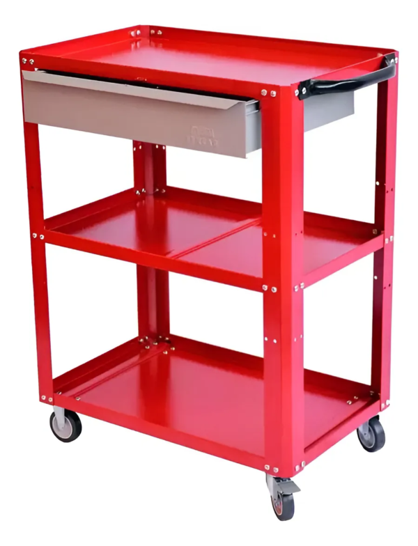 Carrinho Para Ferramentas Com 1 Gaveta Cs-02 Vermelho FERCAR
