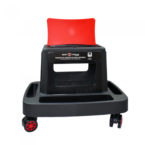 BANQUETA DE TRABALHO 360 GRAUS DETAILERMECANICO  CAPACIDADE 150KG