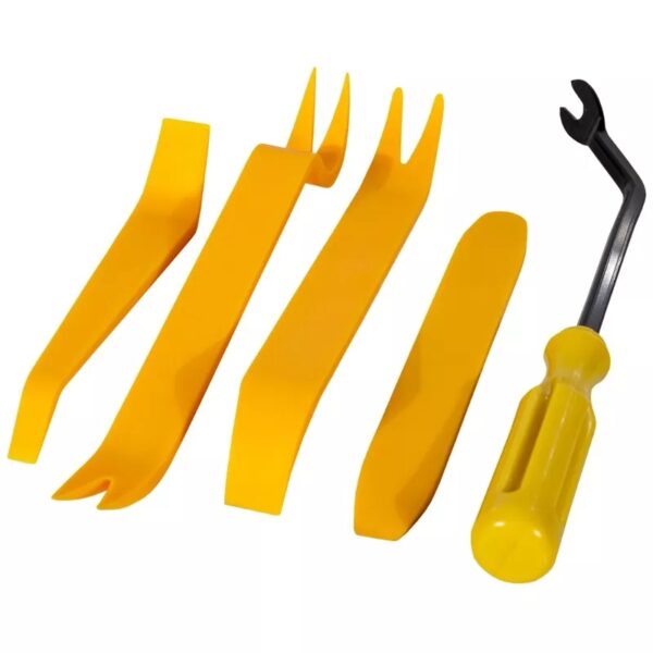 JOGO ESPATULA AUTOMOTOMOTIVO P/ DESMONTAR PAINEL 5PCS 6670001 GRAFF VANTAGE