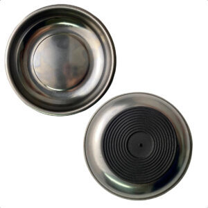 Prato Magnético Inox 4" Polegadas 10,2cm Bestfer Profissional