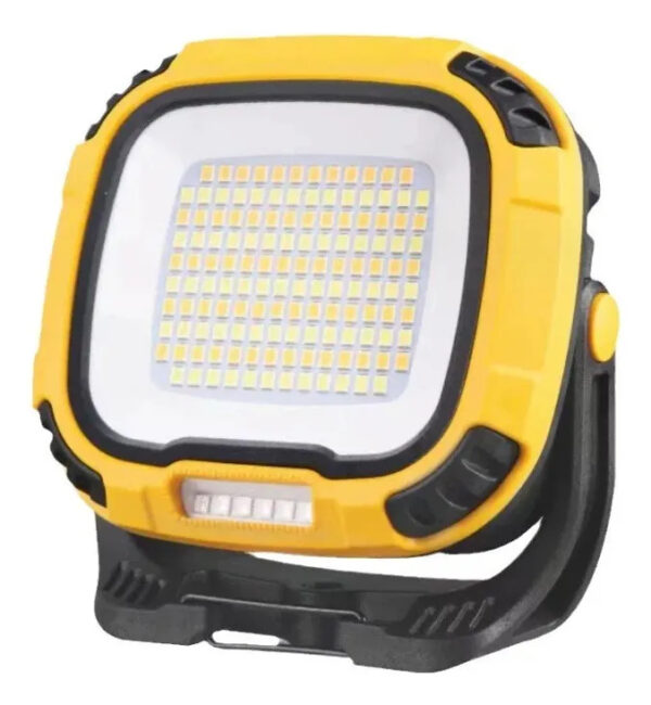 Lanterna Holofote Recarregável Luz Branca Quente 30W Kapbom