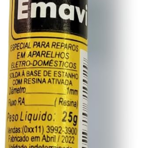 SOLDA EMAVI EM TUBO 25gr C/CART