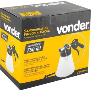 SANGRADOR DE FREIOS A VACUO 750ML VONDER